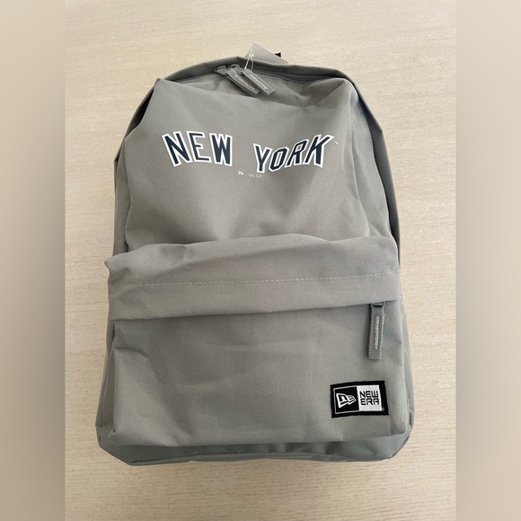 New Era Bags New Era New York Yankees Stadium Backpack Grey Blue